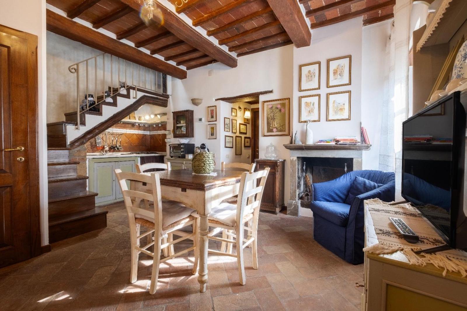 Ferienwohnung La Soffitta Della Nonna Nanna Pitigliano Exterior foto