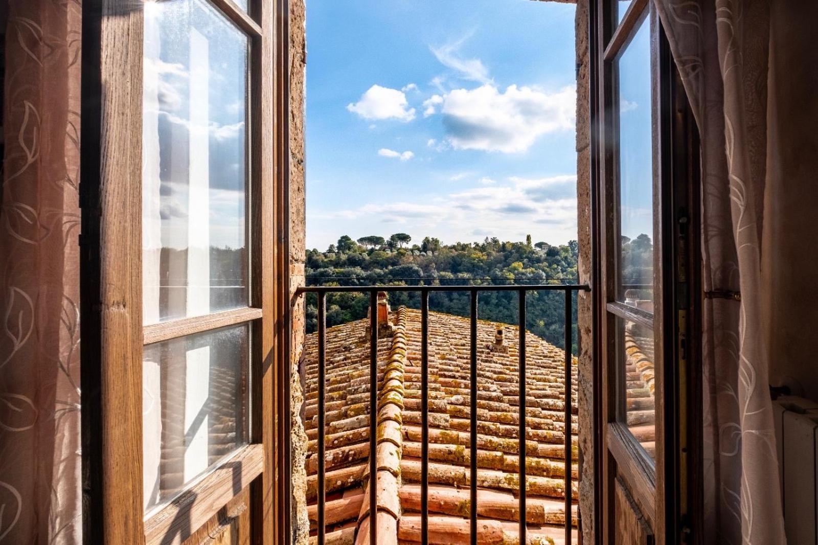 Ferienwohnung La Soffitta Della Nonna Nanna Pitigliano Exterior foto