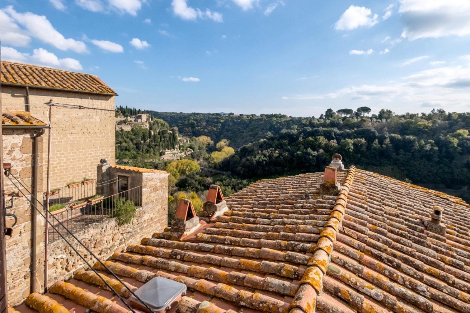Ferienwohnung La Soffitta Della Nonna Nanna Pitigliano Exterior foto
